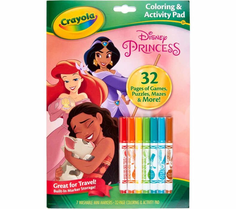 Crayola Color & Sticker Activity Set – Disney Princess