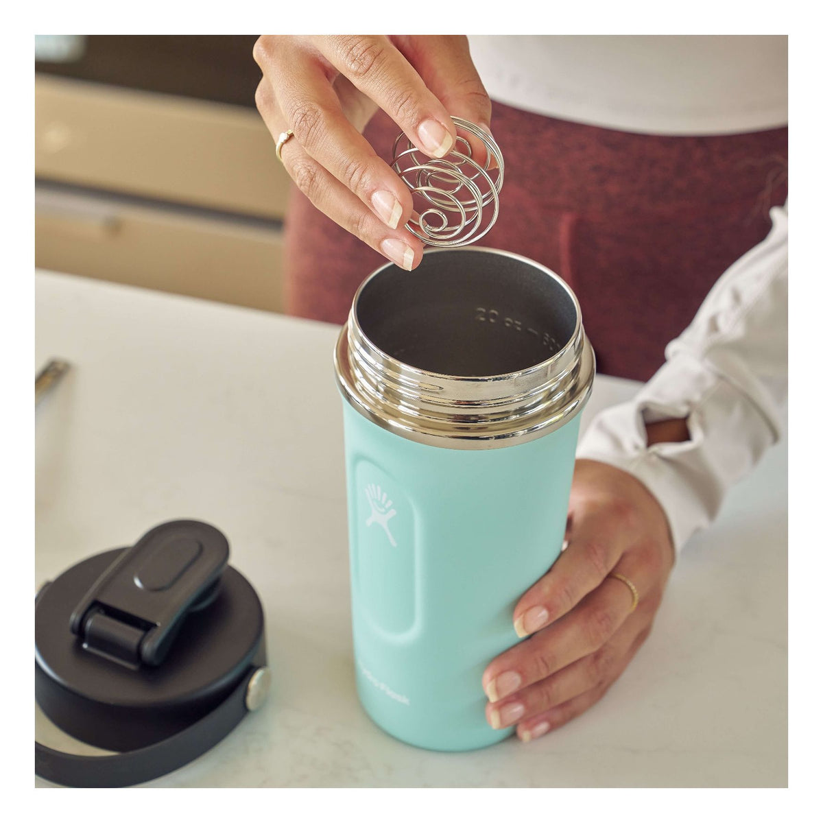 Hydro Flask Σέικερ Μονωμένος Wide Mouth 710 ml - Κόκκινο (MXB24612)