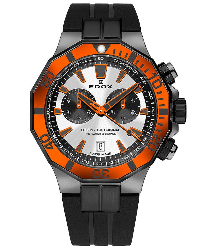 Ρολόι EDOX Delfin The Original Chrono 10112-37GNOCA-ANO Automatic Ανδρικό