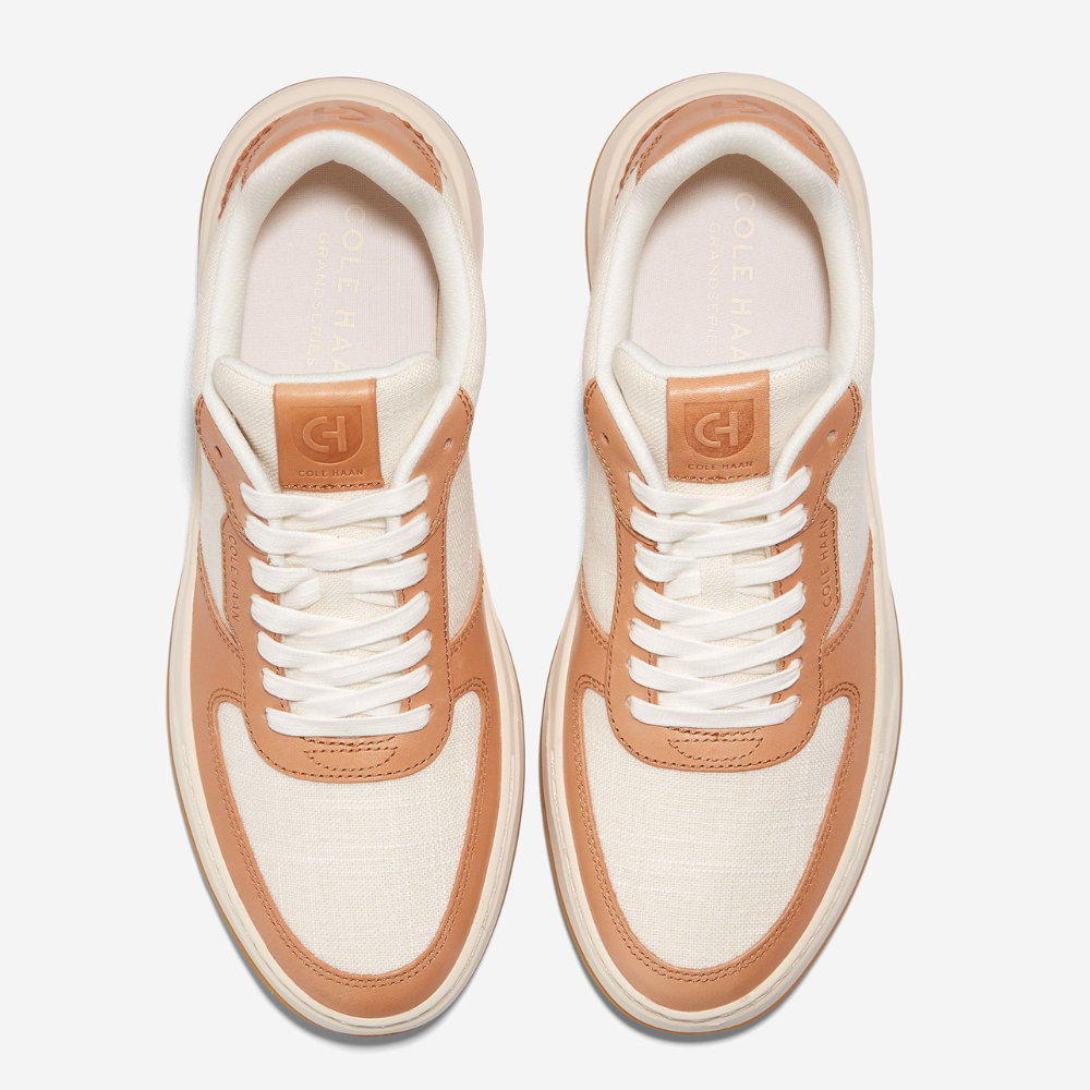 Ανδρικά GrandPrø Crossover Sneaker Egret-Vachetta-Ivory (C36989W) - Cole Haan