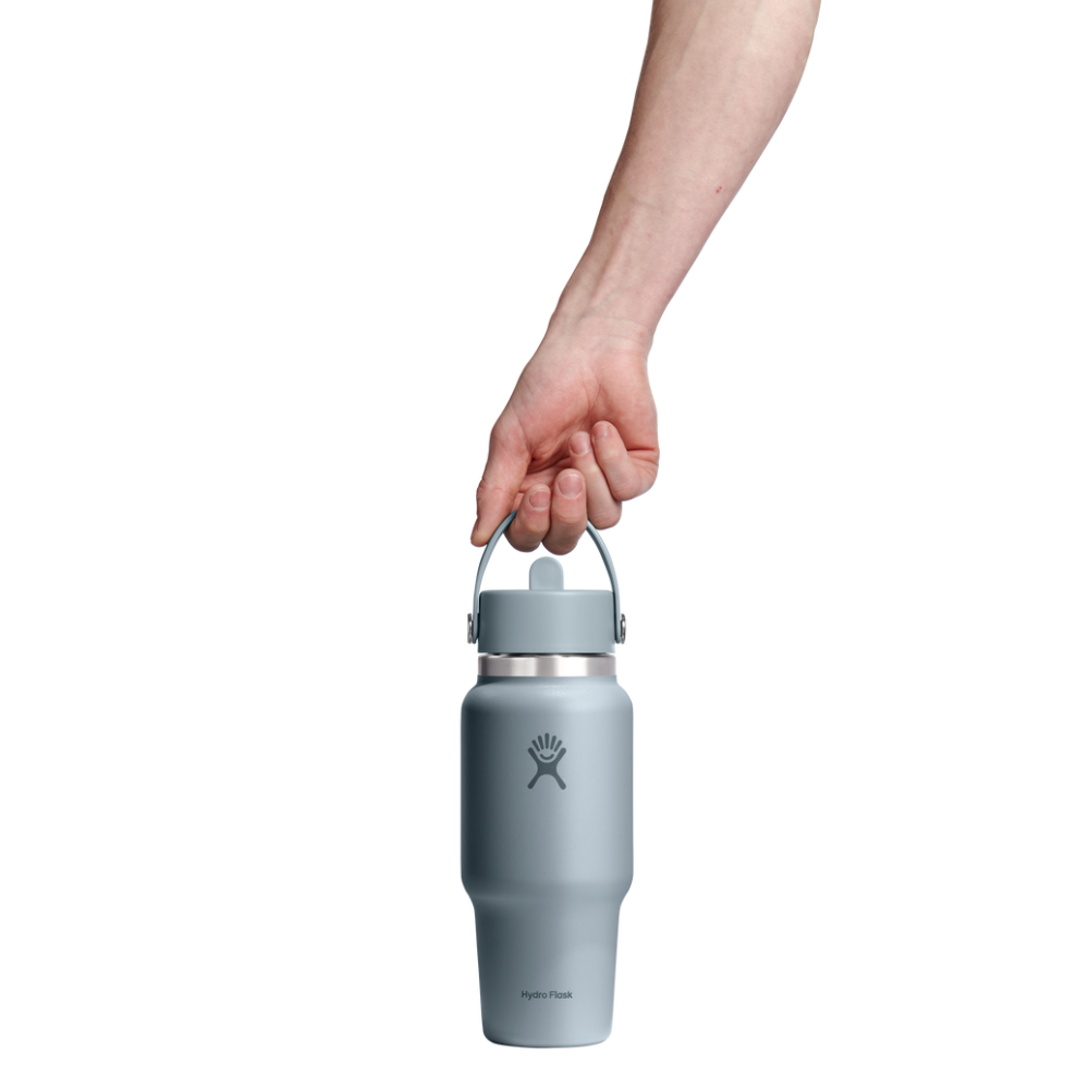 Hydro Flask Μπουκάλι Wide Mouth Flex Straw Travel 710 ml – Shale Gray (WT24CFS043)