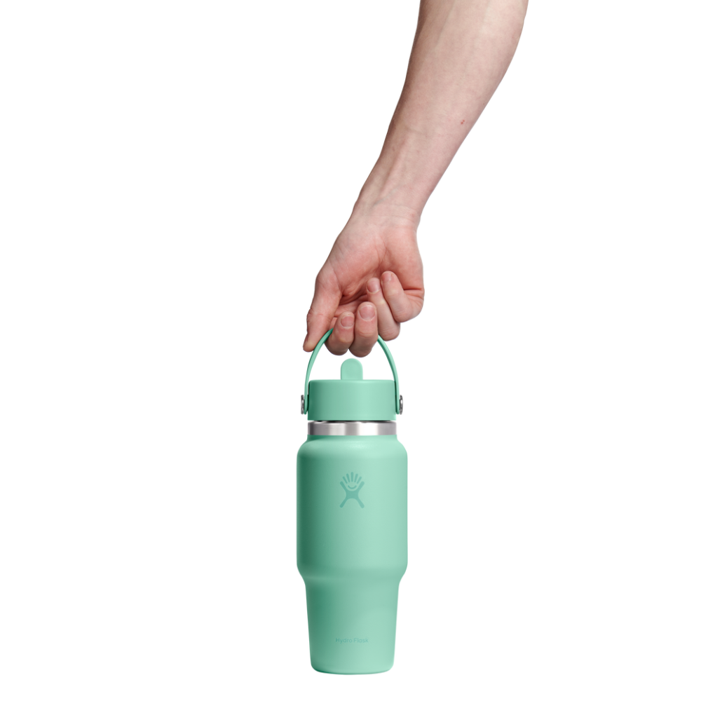 Hydro Flask Μπουκάλι Wide Mouth Flex Straw Travel 710 ml – Mermaid Green (WT24CFS344)