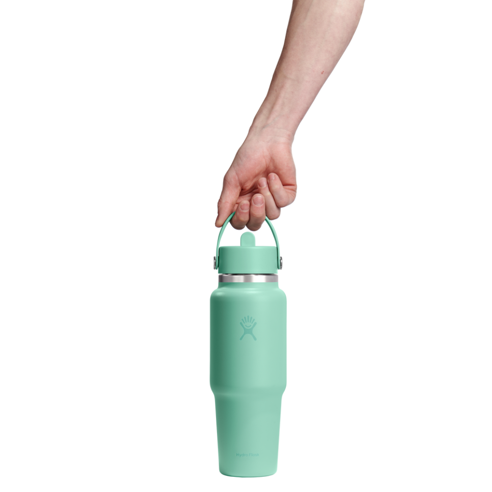Hydro Flask Μπουκάλι Wide Mouth Flex Straw Travel 946 ml – Mermaid Green (WT32CFS344)