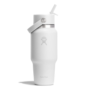 Hydro Flask Μπουκάλι Wide Mouth Flex Straw Travel 710 ml – White (WT24CFS110)
