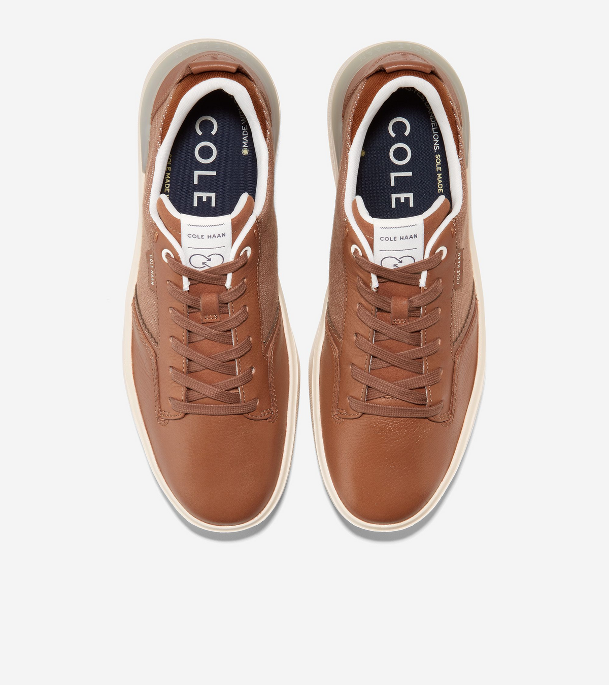 Ανδρικά GrandPrø Crew Sneaker british Tan-Ivory (C37228M) - Cole Haan