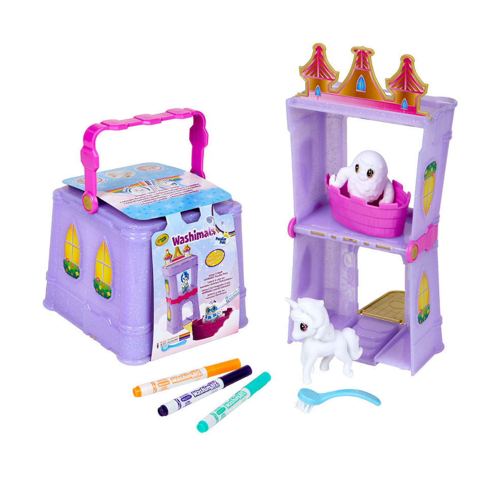 CRAYOLA WASHIMALS PET PALACE