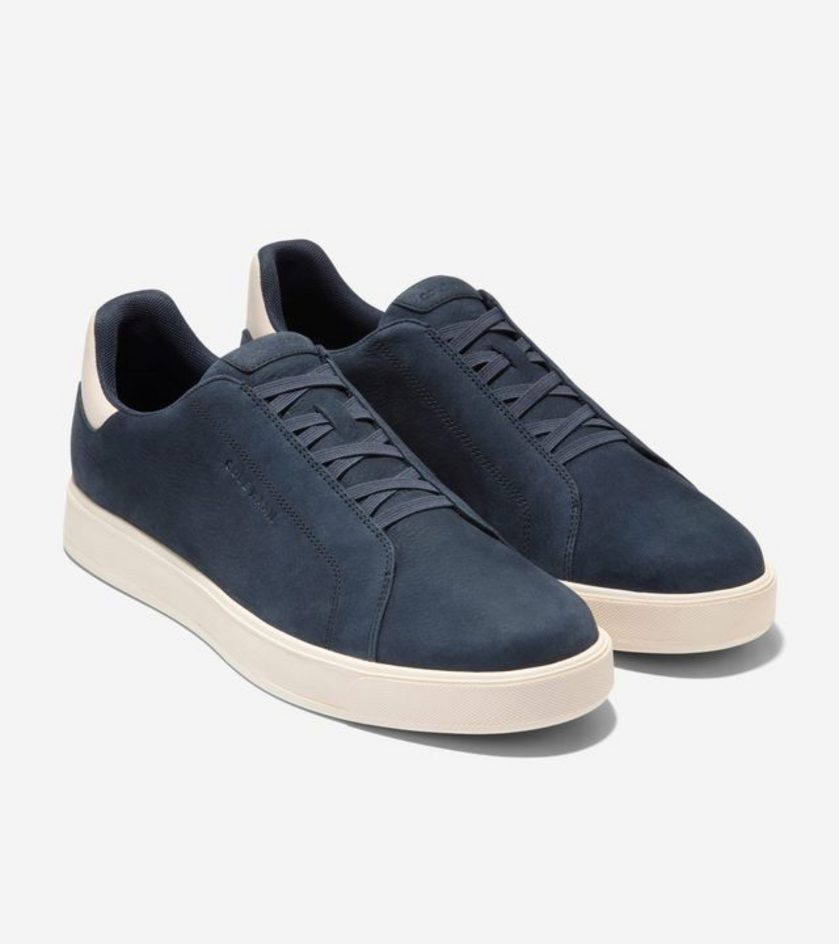 Ανδρικά GrandPrø Luxe Slip-On Sneakers NAVY BLAZER NUBUCK / IVORY (C40668M) - Cole Haan