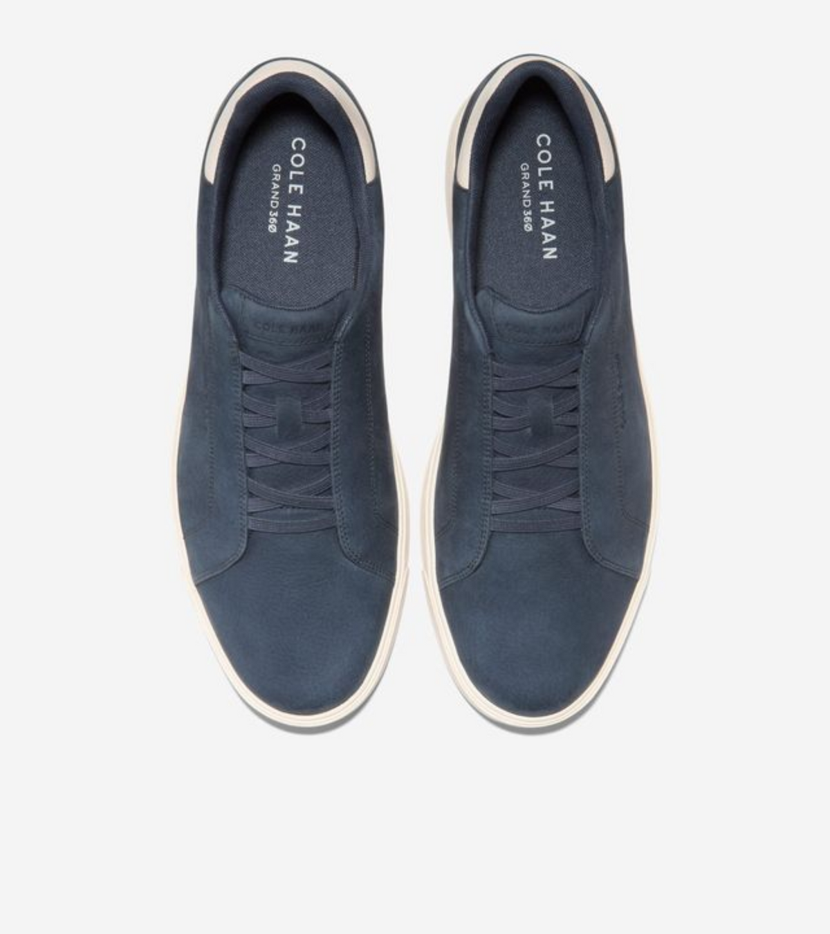 Ανδρικά GrandPrø Luxe Slip-On Sneakers NAVY BLAZER NUBUCK / IVORY (C40668M) - Cole Haan