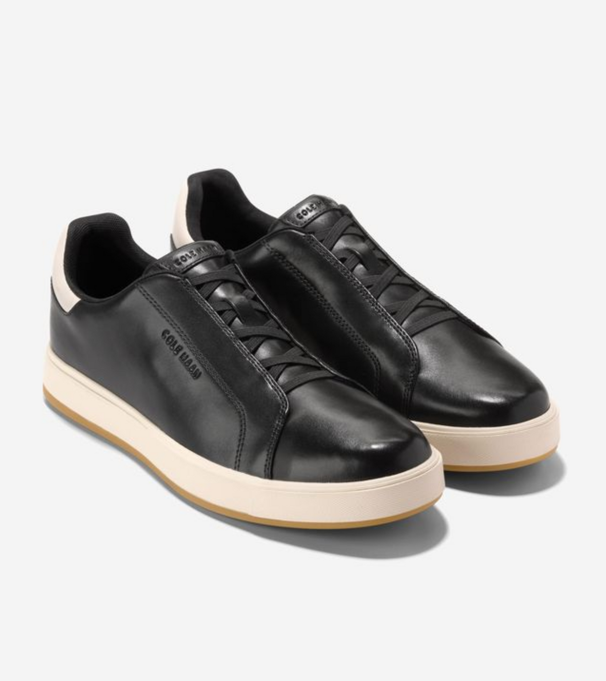 Ανδρικά GrandPrø Luxe Slip-On Sneakers Black-Ivory (C40819M) - Cole Haan