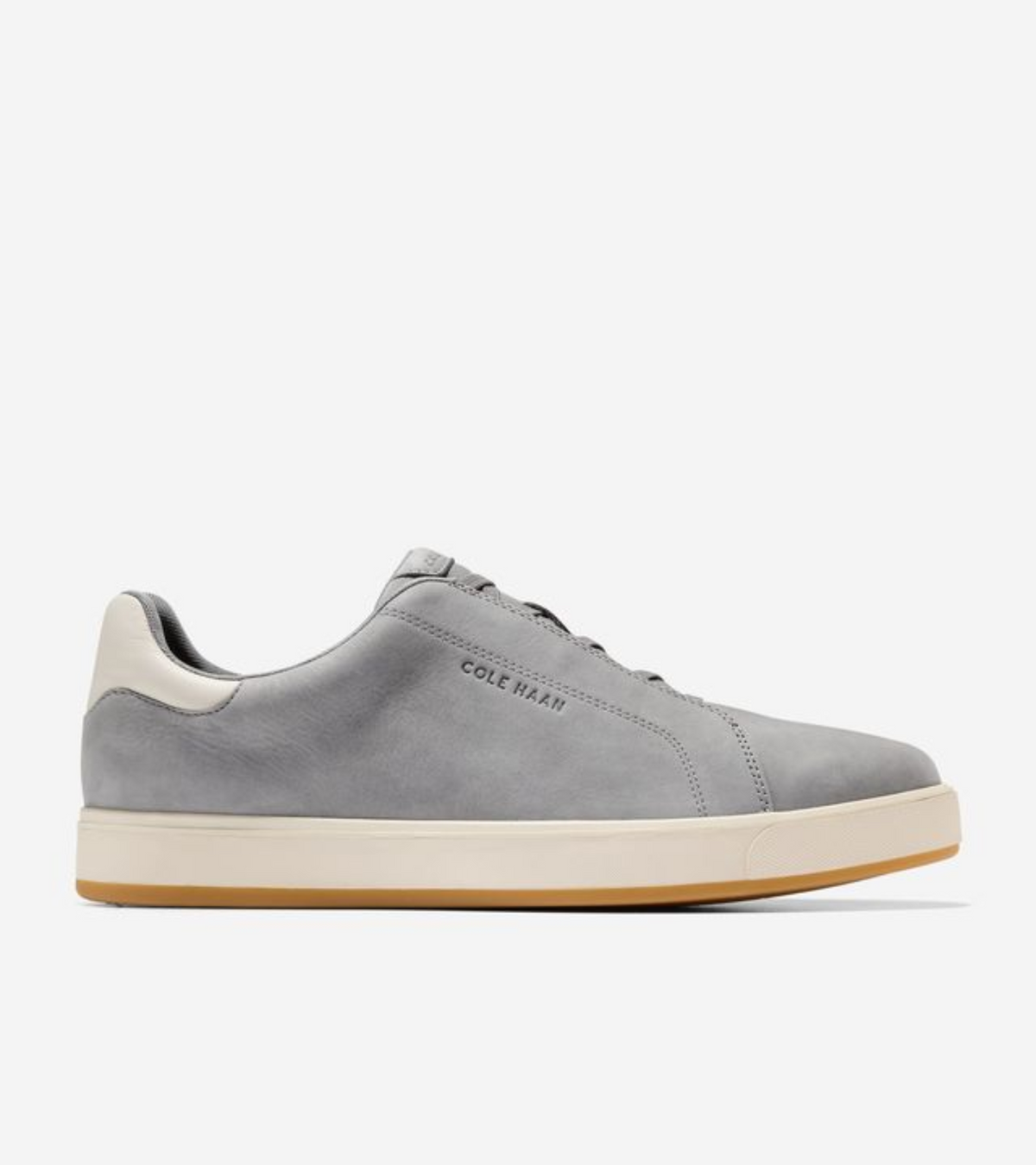 Ανδρικά GrandPrø Luxe Slip-On Sneakers CH Sea Stone Nubuck-Angora (C40820M) - Cole Haan