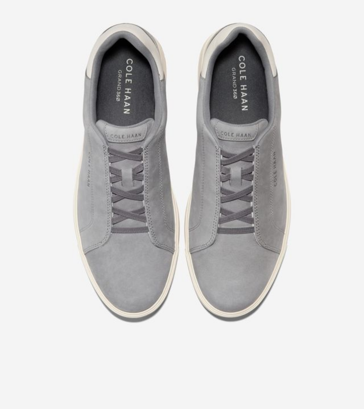 Ανδρικά GrandPrø Luxe Slip-On Sneakers CH Sea Stone Nubuck-Angora (C40820M) - Cole Haan