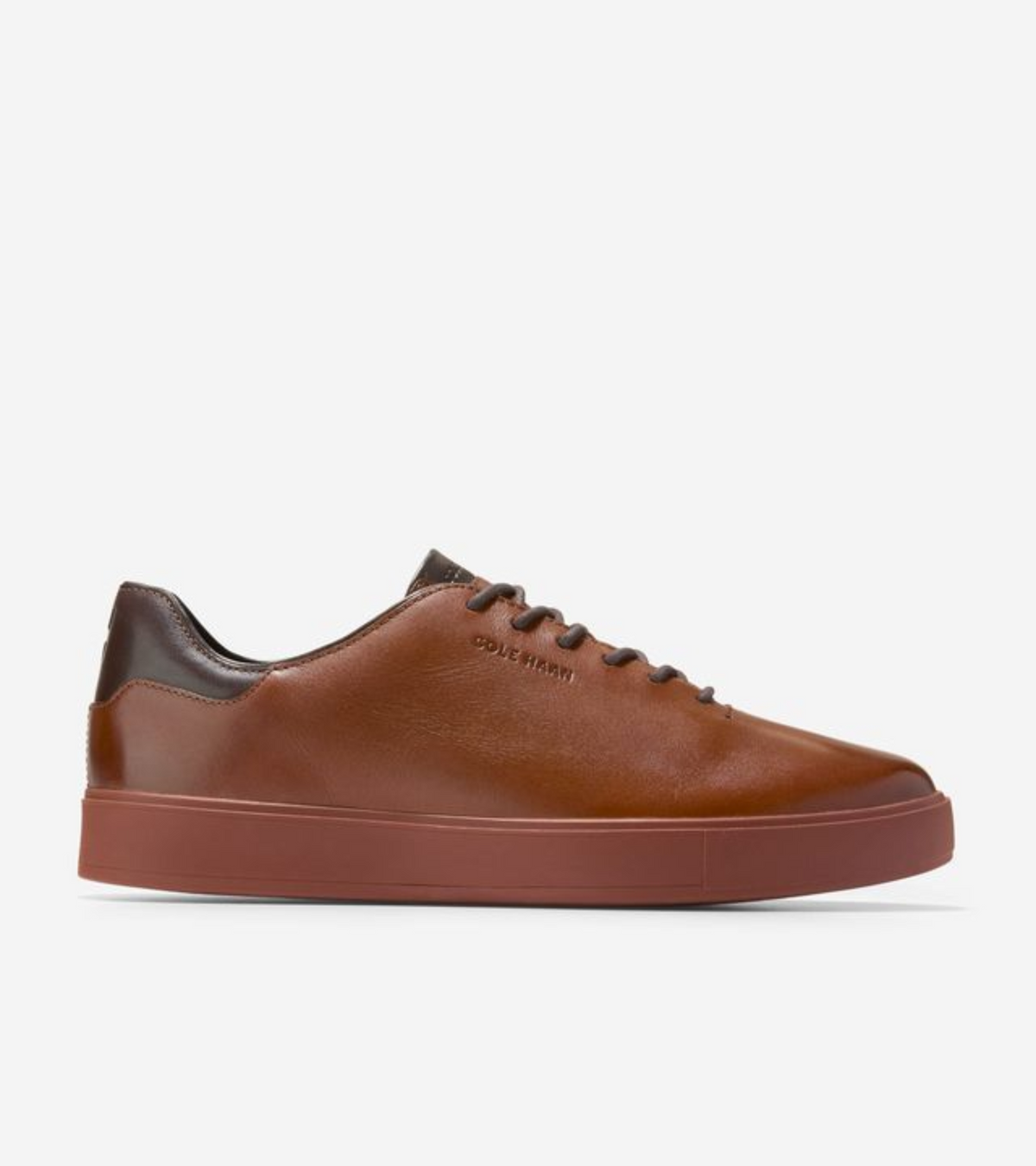 Ανδρικά GrandPrø Luxe Wholecut Sneakers Woodbury-Chocolate (C40068M) - Cole Haan