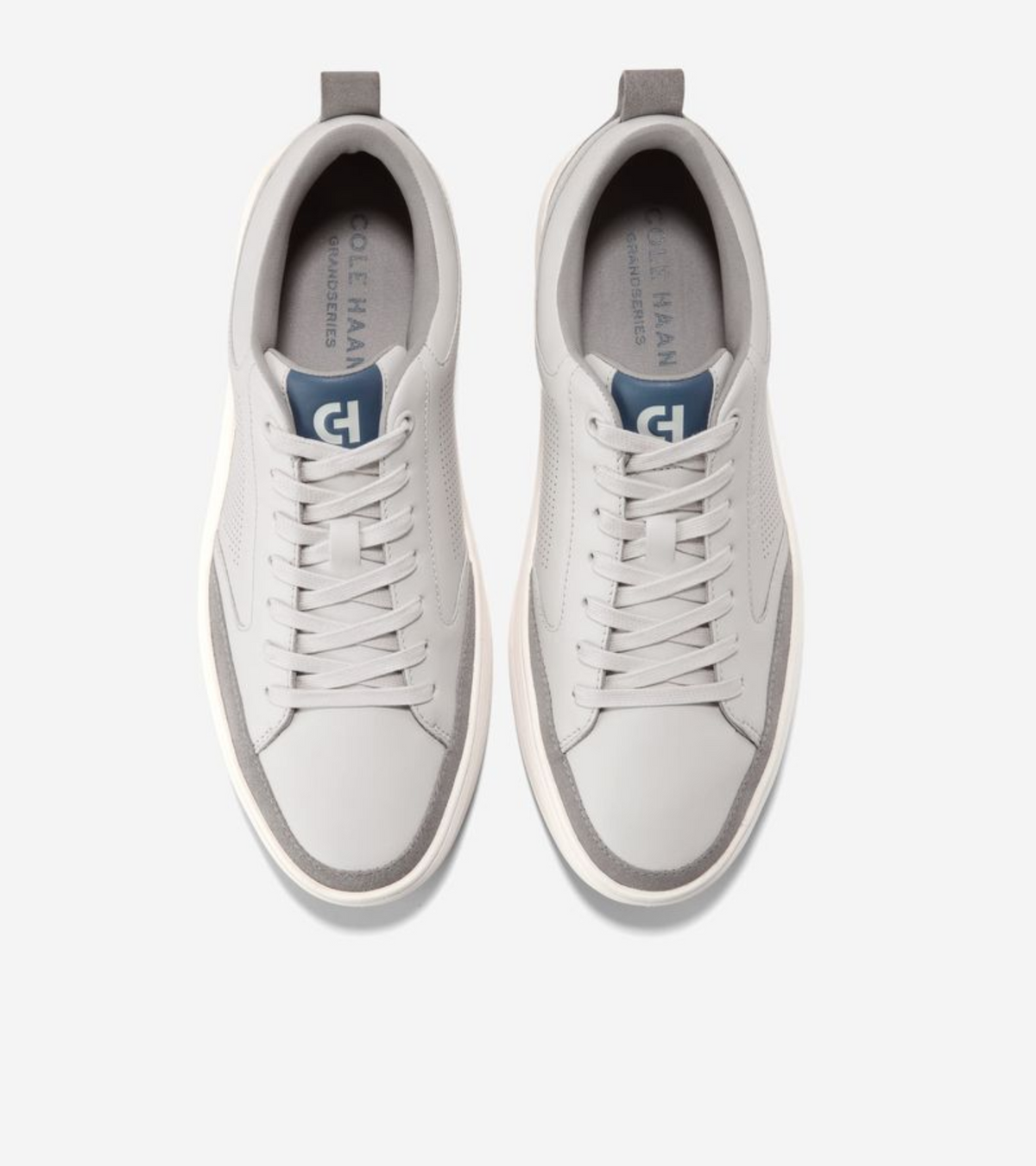 Ανδρικά Grand Crosscourt Premier II Sneaker Glacier Gray-Sea Stone-Ivory (C40839M) - Cole Haan