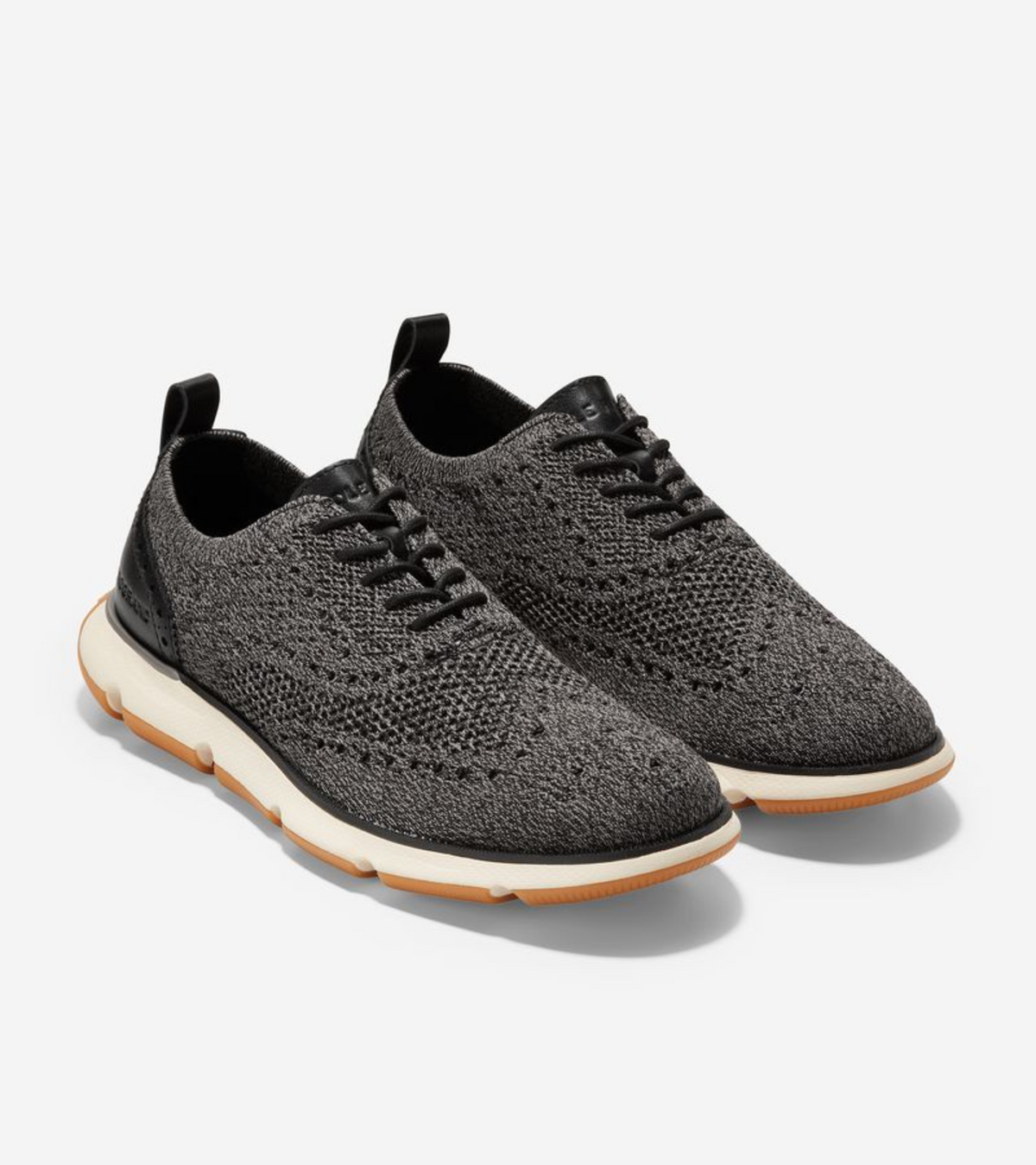 Ανδρικά 4.ZERØGRAND Stitchlite™ Oxford Shoes Black Twisted Stitchlite™ (C35370M) - Cole Haan