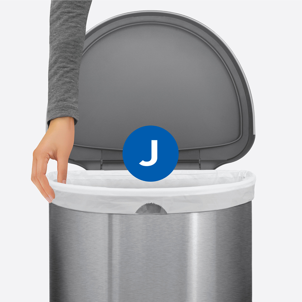Σακούλες Κάδου Custom Fit Code J, Συσκευασία 20 Τεμ. - CW0169 Simplehuman