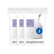 Σακούλες Κάδου Custom Fit Code J, 3×20 Τεμ. (60 Σακούλες) - CW0259 Simplehuman