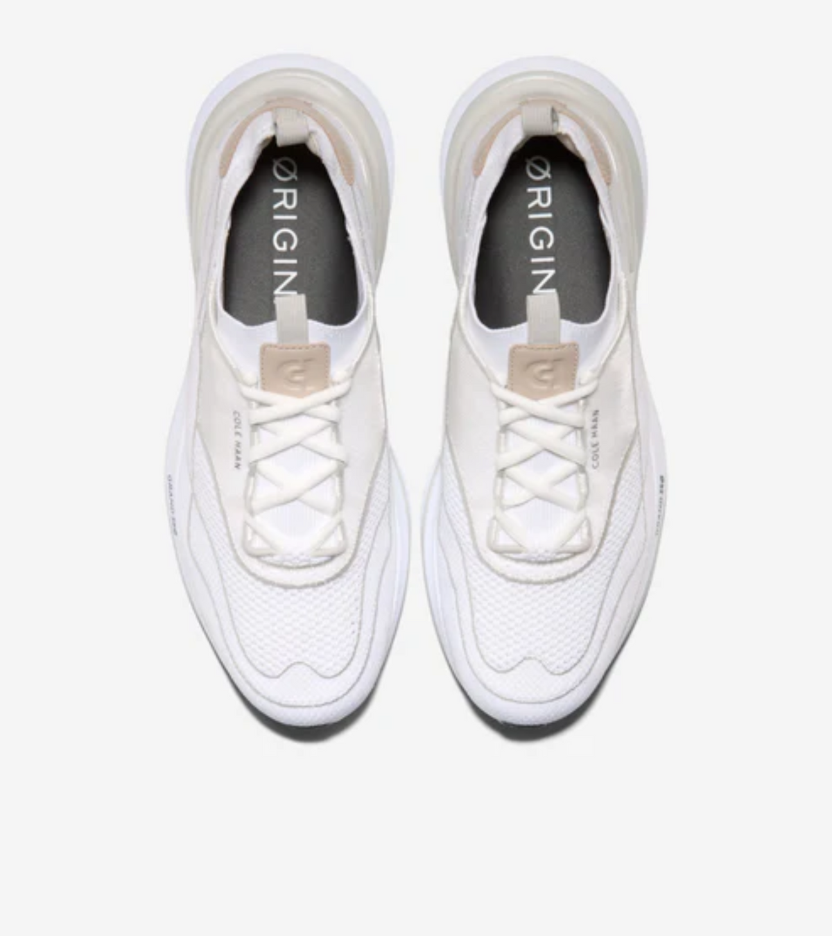 Ανδρικά ØriginalGrand Quadstar Stitchlite™ Sneakers Optic White-Microchip (C41294M) - Cole Haan