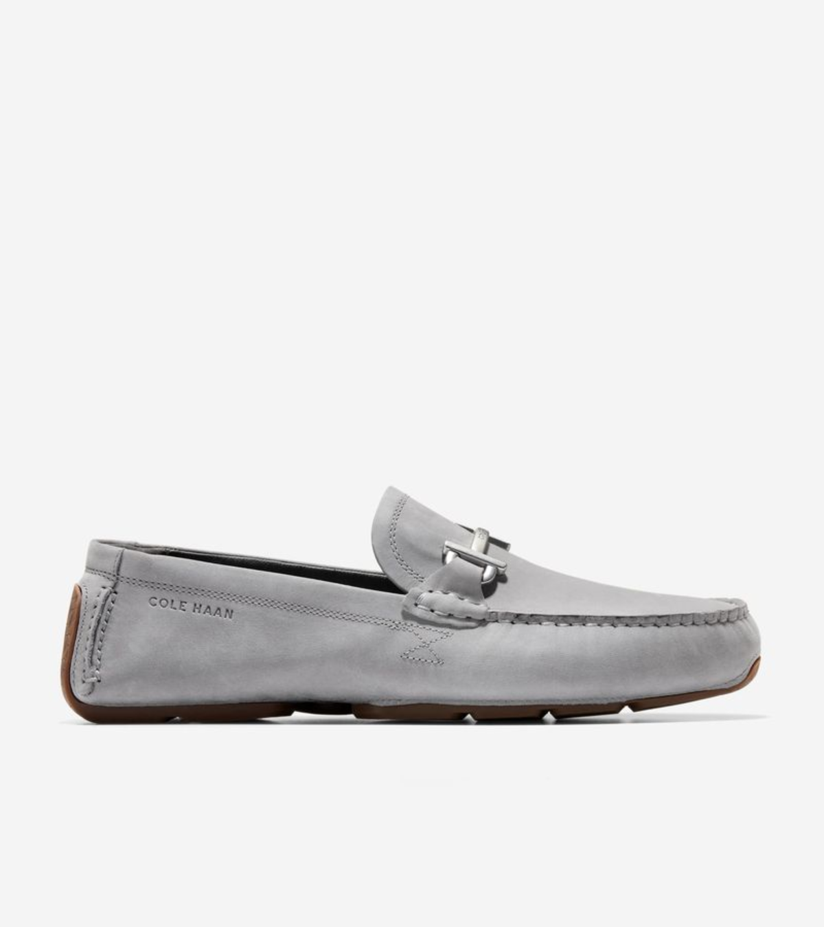 Ανδρικά Donohue Grand Bit Driving Loafers Ironstone-Gum (C42361M) - Cole Haan