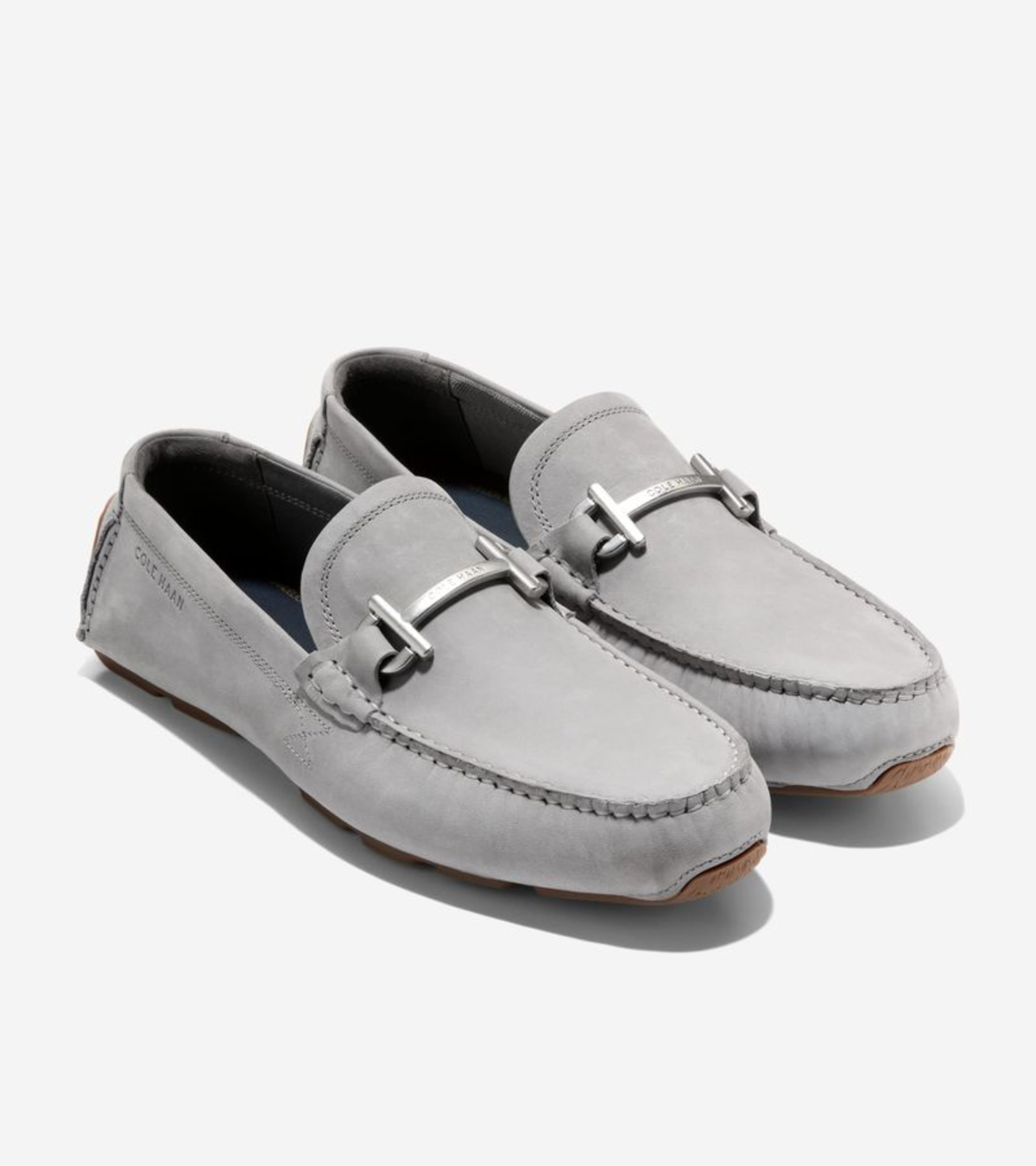 Ανδρικά Donohue Grand Bit Driving Loafers Ironstone-Gum (C42361M) - Cole Haan
