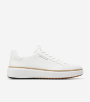 Ανδρικά GrandPrø Topspin Golf Sneakers Optic White-Natural (C38503M) - Cole Haan