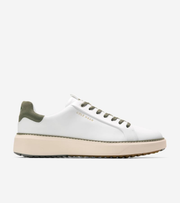 Ανδρικά GrandPrø Topspin Golf Sneaker White-Dusty Olive-Angora (C42386M) - Cole Haan