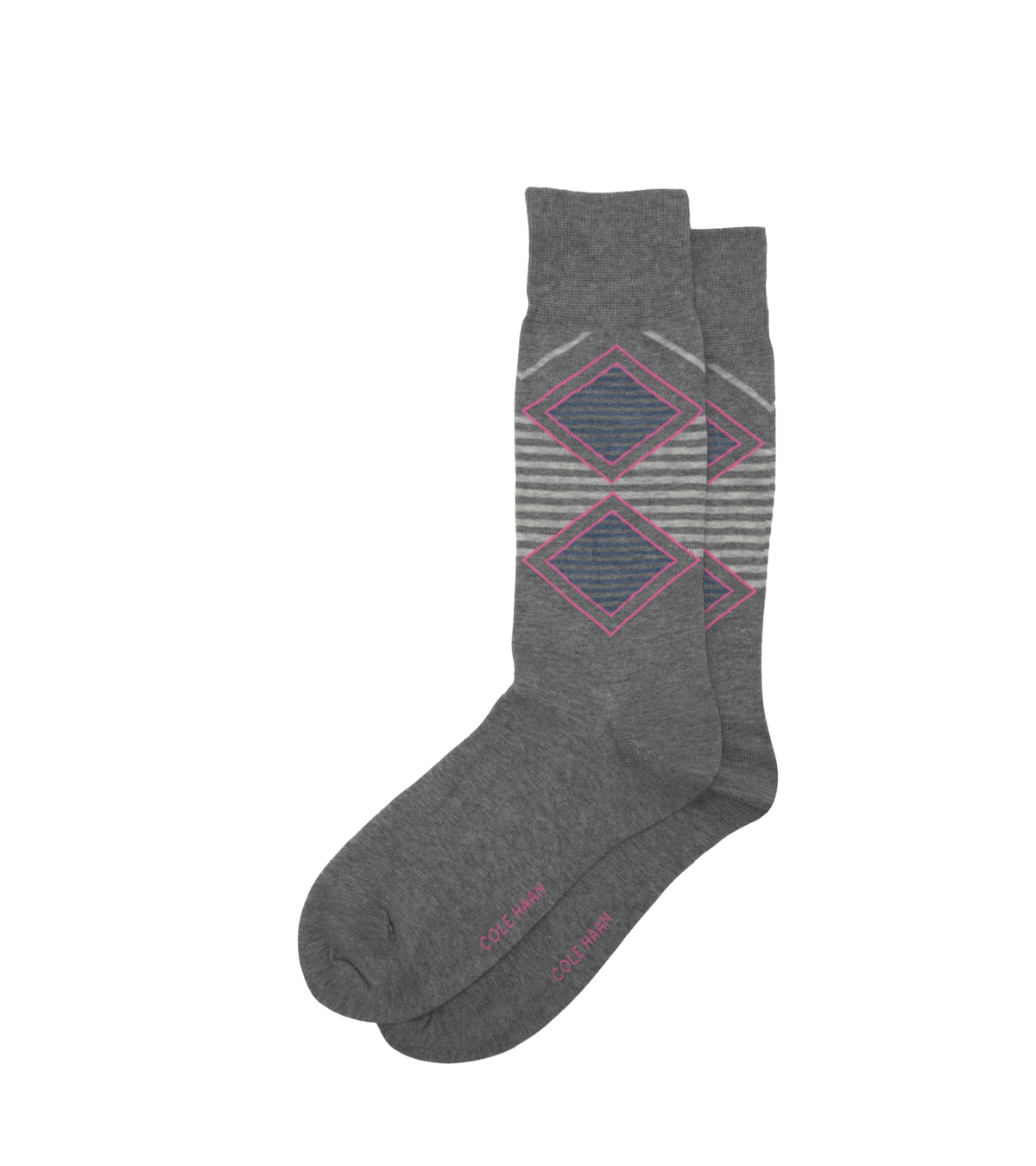 Ανδρικά Classic Dress Diamond Duo Crew Socks (CHM221DR04003) - Cole Haan