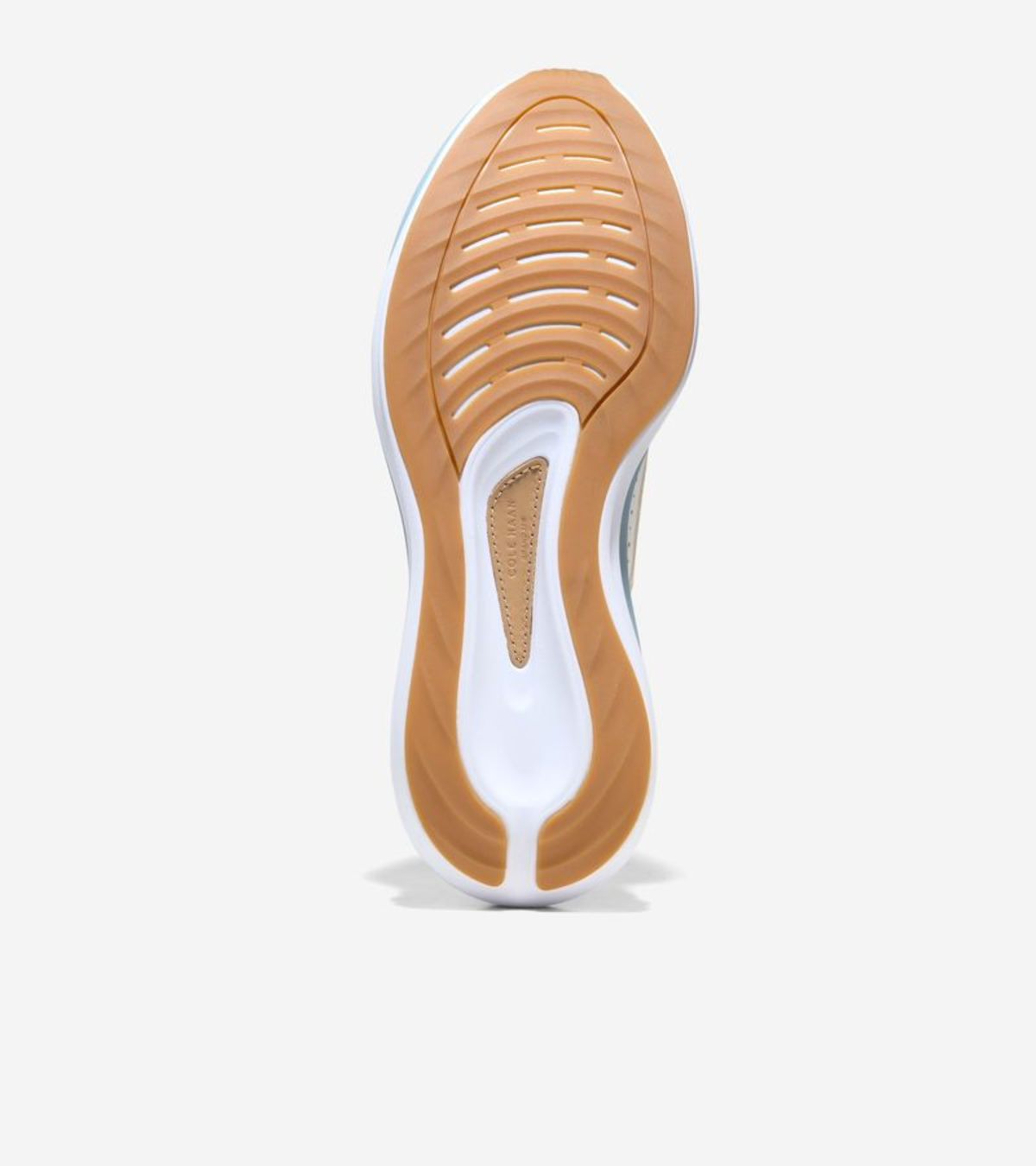 Ανδρικά OriginalGrand Quadstar Running Sneakers Ivory-Tuscan sand-White (C42398M) - Cole Haan