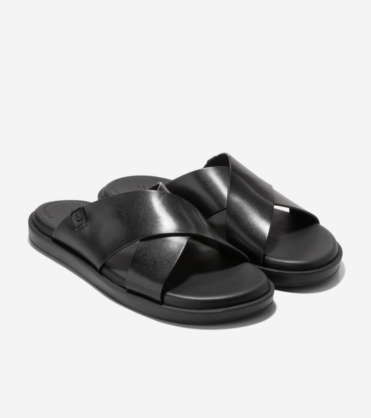 Ανδρικά Grand Neoclassic Cross Strap Sandals Black (C44897M) - Cole Haan