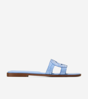 Γυναικεία Chrisee Slide Sandals Hydrangea Croc Print (W35587B) - Cole Haan