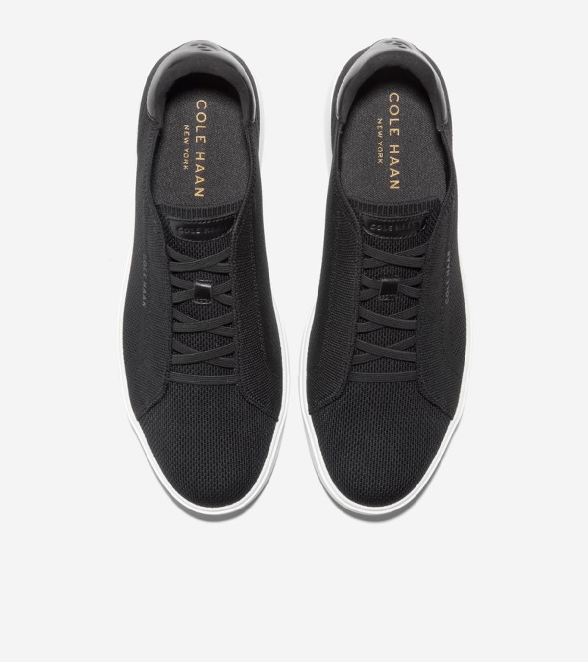 Ανδρικά GrandPrø Luxe Slip-on Stichlite Sneakers Black / White (C44794M) - Cole Haan
