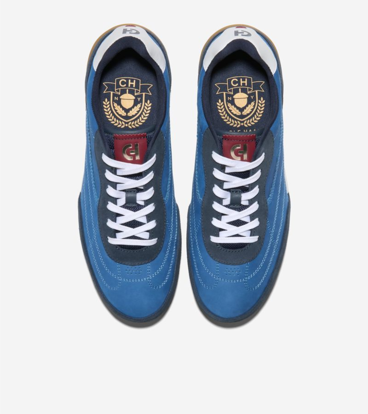Ανδρικά GrandPrø Turf 2.0 True Blue Nubuck / Navy Blazer Suede / White (C44812M) - Cole Haan