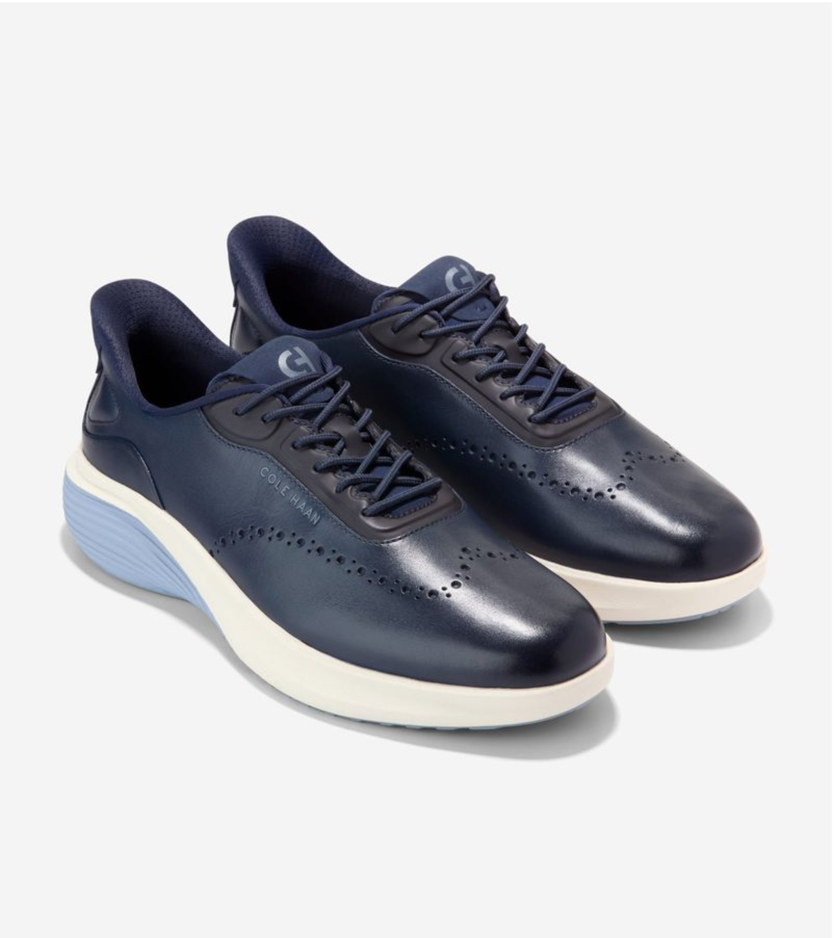 Ανδρικά ØriginalGrand Neoarc Quick-On Wingtip Oxfords NAVY BLAZER / BLUE BLIZZARD / IVORY (C44231M) - Cole Haan