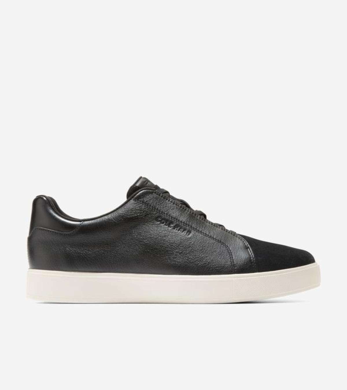 Ανδρικά GrandPrø Luxe Slip-On Sneakers BLACK / BLACK SUEDE / IVORY (C44434M) - Cole Haan