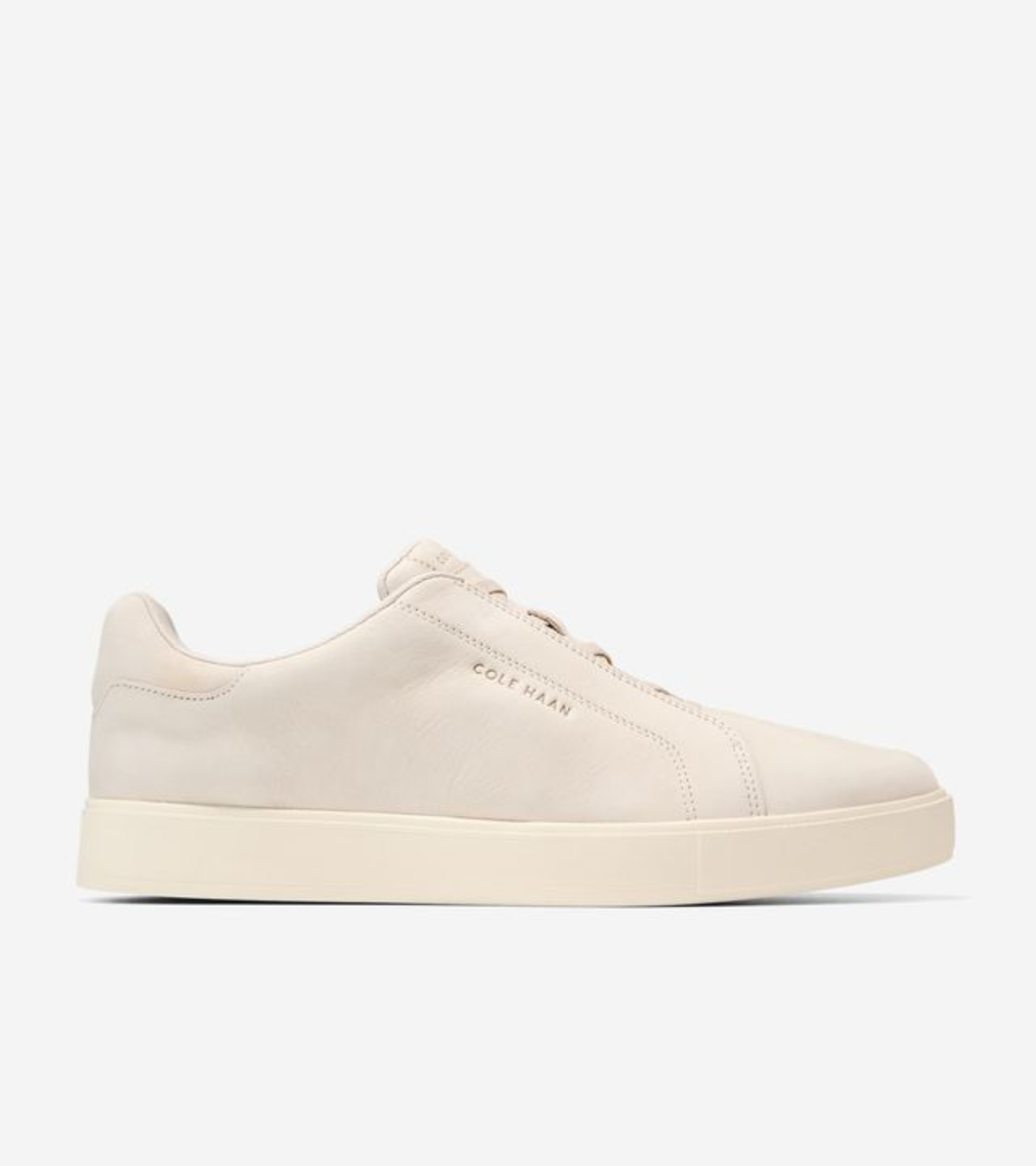 Ανδρικά GrandPrø Luxe Slip-On Sneakers PUMICE STONE NUBUCK / IVORY (C44435M) - Cole Haan