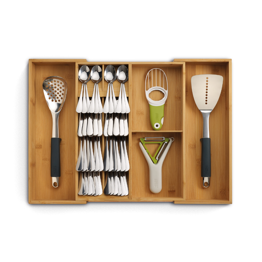 Joseph Joseph DrawerStore™ Bamboo Επεκτεινόμενη Θήκη για Μαχαιροπίρουνα (851696)