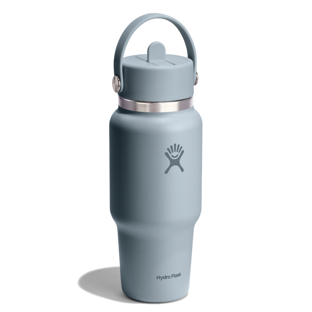 Hydro Flask Μπουκάλι Wide Mouth Flex Straw Travel 710 ml – Shale Gray (WT24CFS043)