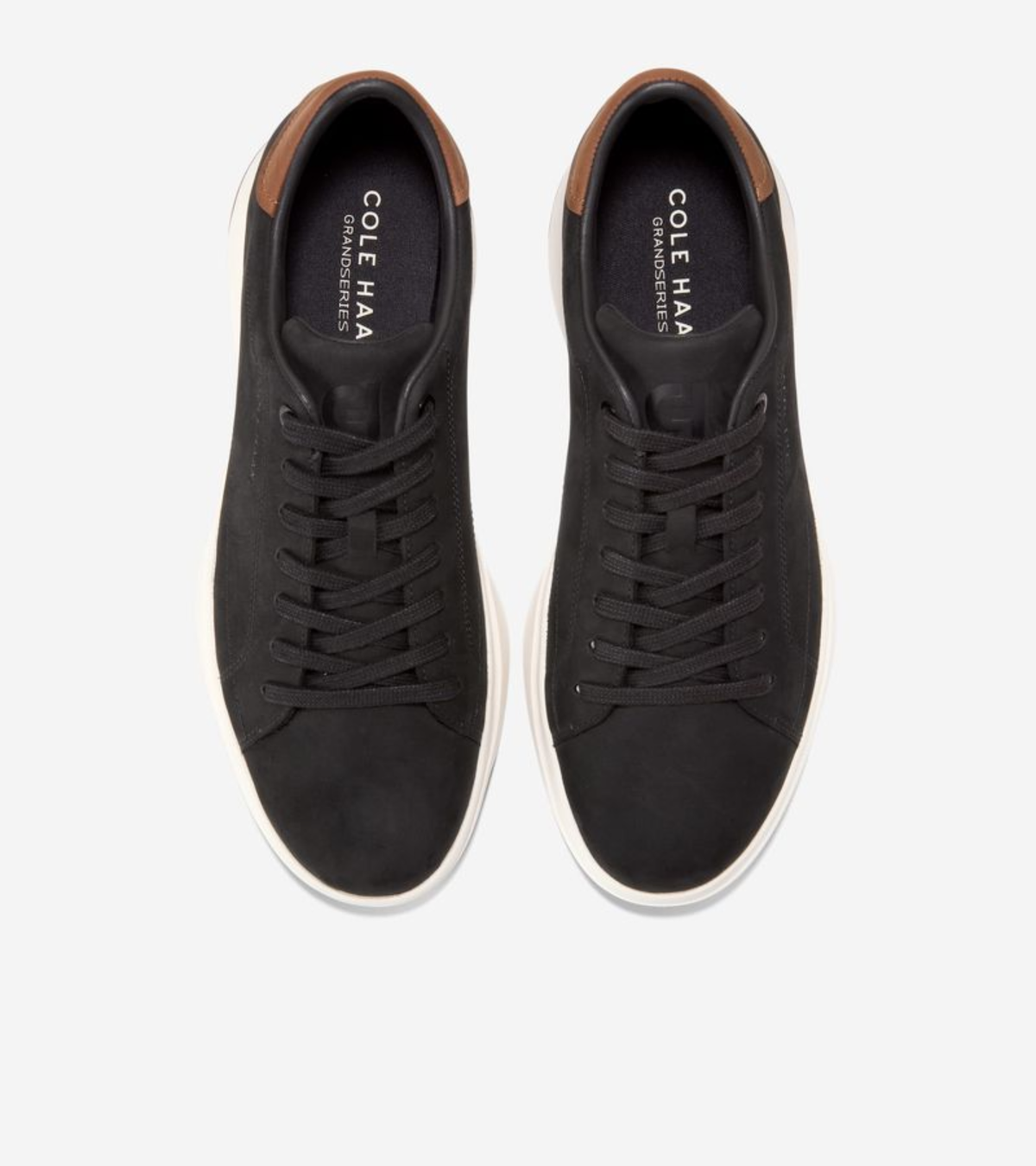 Ανδρικά GrandPrø Tennis 2.0 Sneakers Black-British Tan-Ivory (C42750M) - Cole Haan