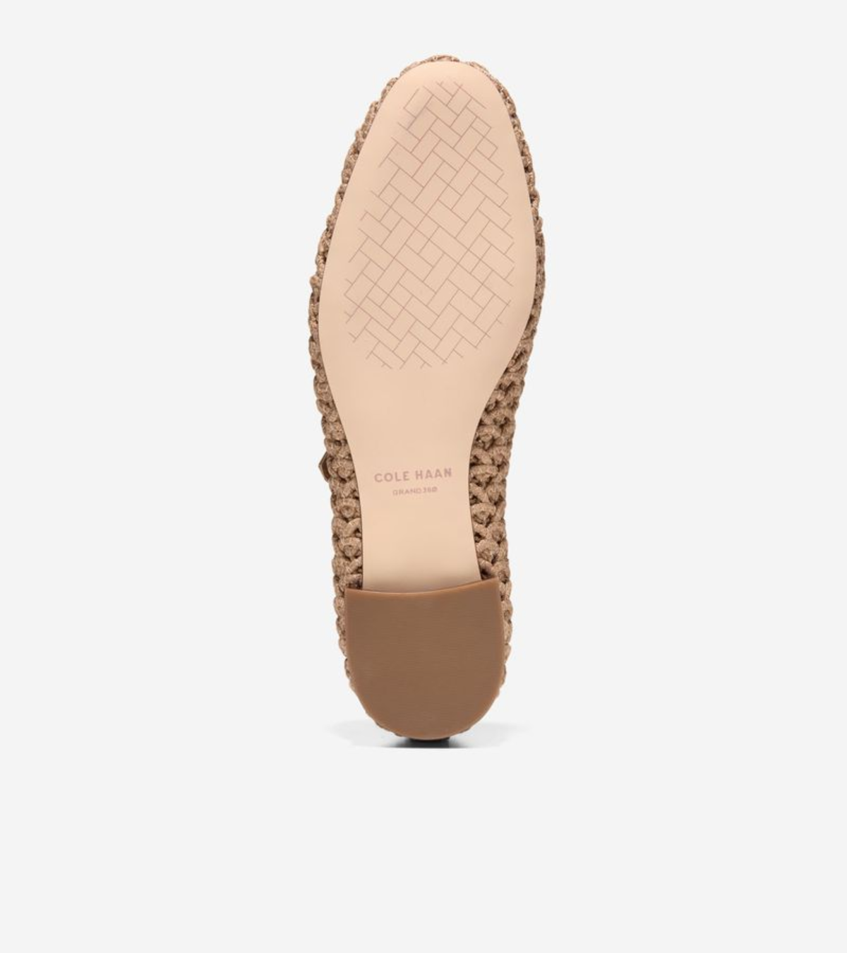 Γυναικεία Harlan Mary Jane Ballets CH Tuscan Sand Woven Fabric / Leather (W36656B) - Cole Haan
