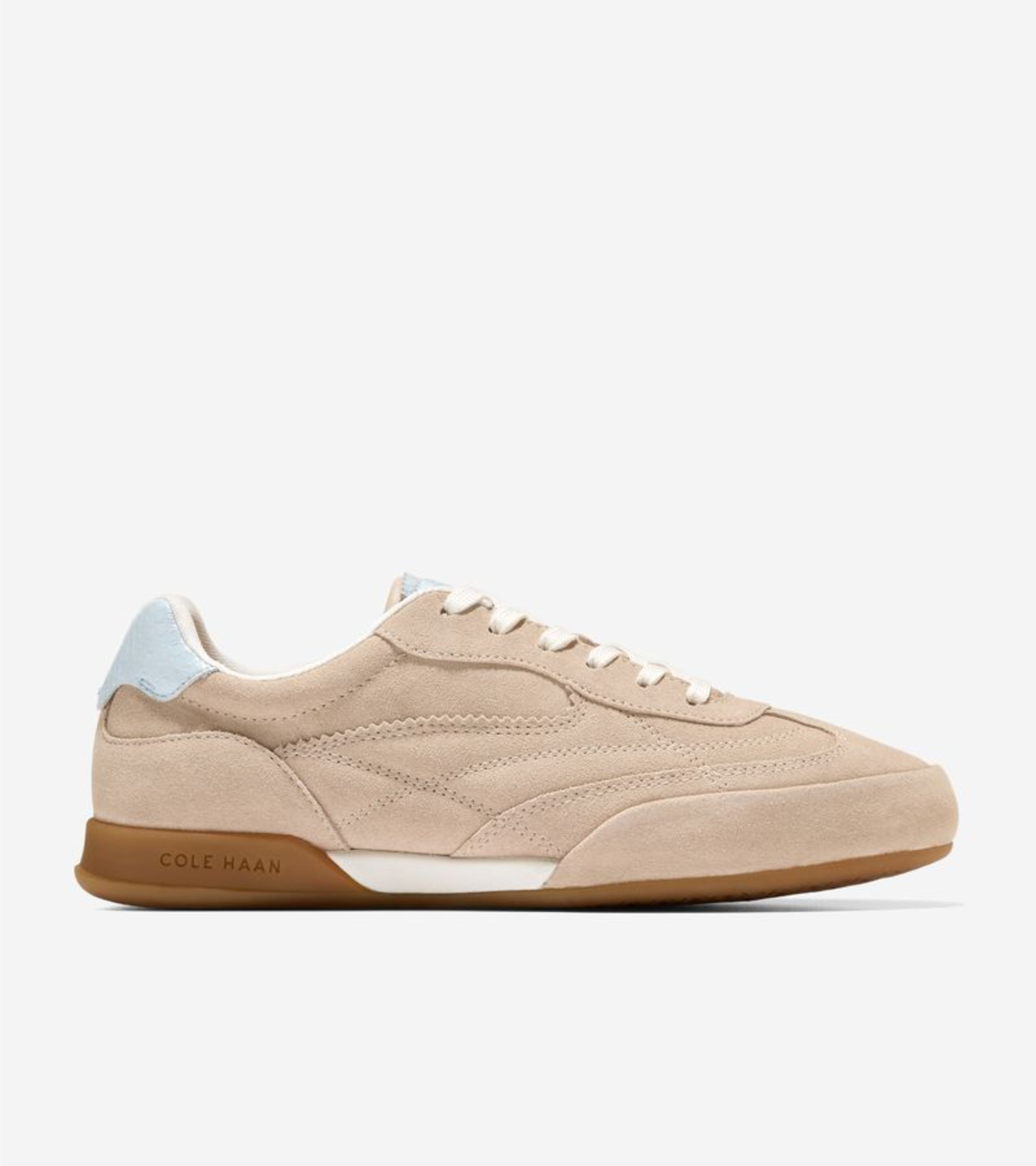Γυναικεία GRANDPRØ Turf 2.0 Sneakers Ch Oat Suede / Ballad Blue Snake Print Leather (W37831B) - Cole Haan