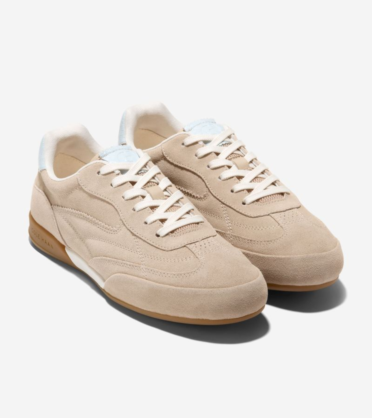 Γυναικεία GRANDPRØ Turf 2.0 Sneakers Ch Oat Suede / Ballad Blue Snake Print Leather (W37831B) - Cole Haan