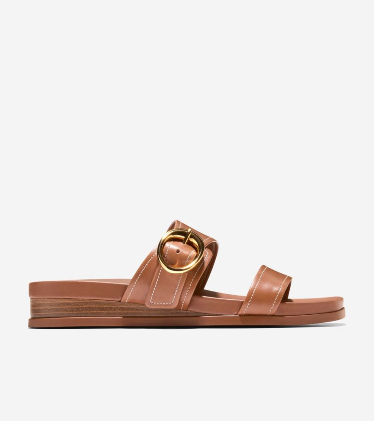 Γυναικεία Oaklynn Double Band Footbed Sandals British Tan (W35349B) - Cole Haan