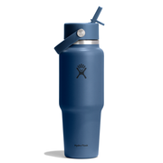 Hydro Flask Μπουκάλι Wide Mouth Flex Straw Travel 946 ml – Harbor Blue (WT32CFS384)