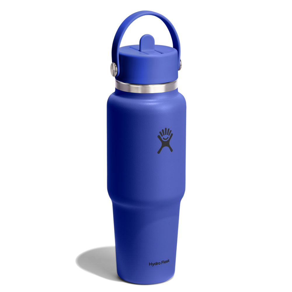 Hydro Flask Μπουκάλι Wide Mouth Flex Straw Travel 946 ml – Capri Blue (WT32CFS382)