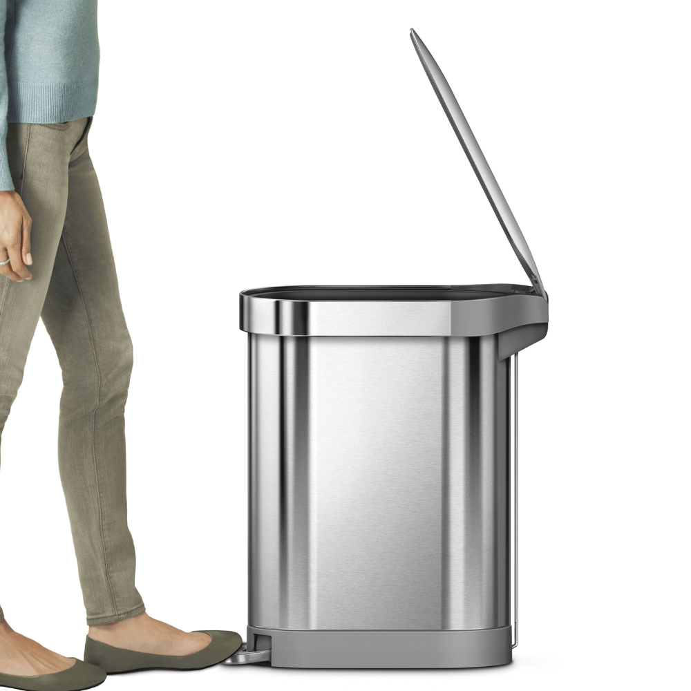 Slim Κάδος Απορριμμάτων με Πεντάλ 45L - CW2044 Simplehuman