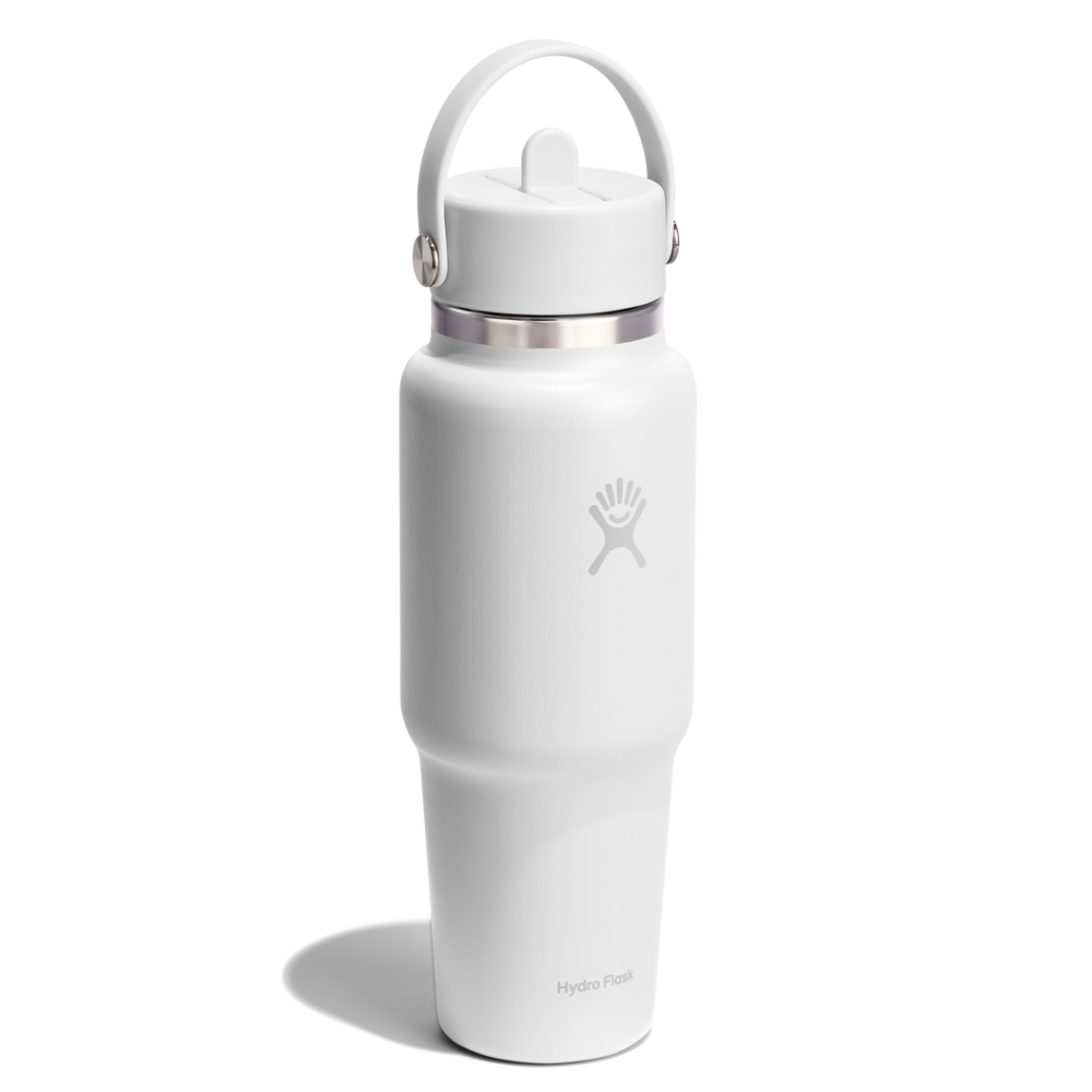 Hydro Flask Μπουκάλι Wide Mouth Flex Straw Travel 946 ml – White (WT32CFS110)