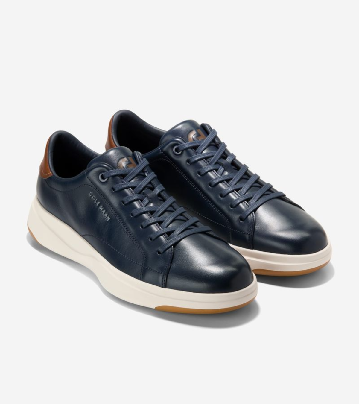 Ανδρικά GrandPrø Tennis 2.0 Sneakers Navy Blazer-British Tan-Ivory (C42754M) - Cole Haan