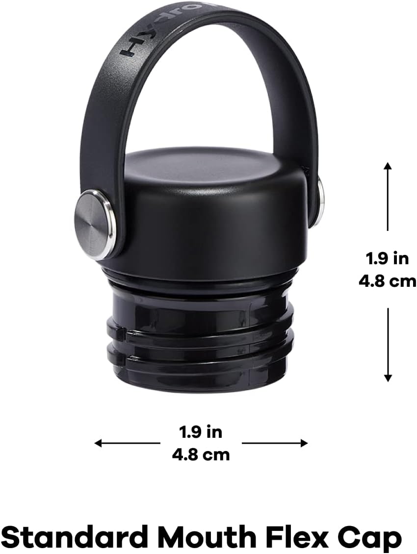 Hydro Flask Πώμα Press-In Straw για Standard Mouth – Μαύρο (SFS001)