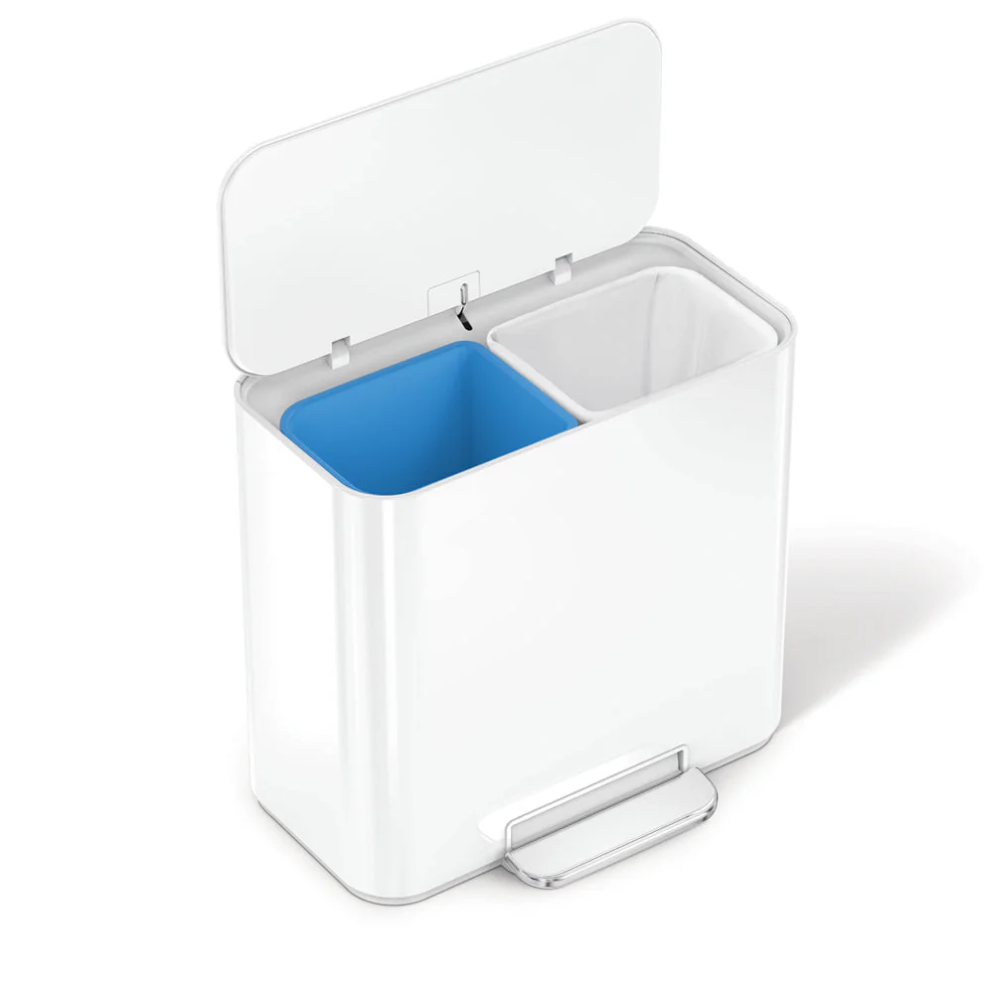 Simplehuman mini recycler pedal bin 15L (CW2122)