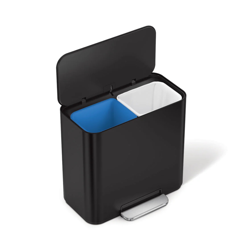 Simplehuman mini recycler pedal bin 15L (CW2121)