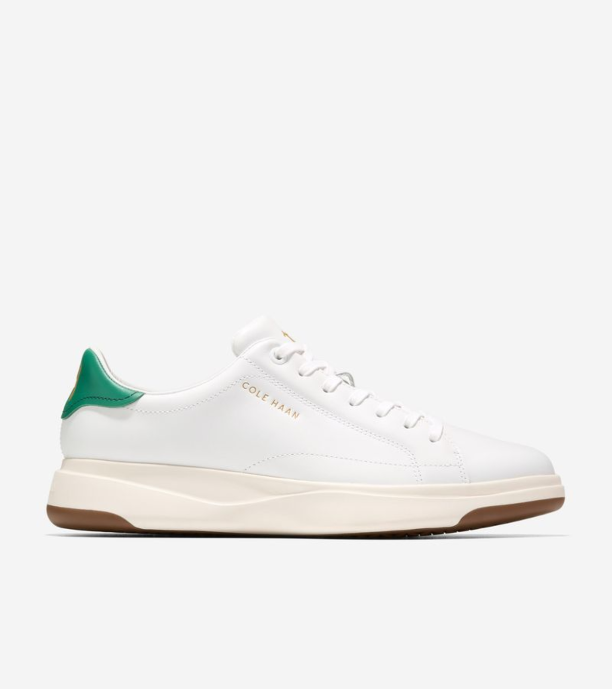 Ανδρικά GrandPrø Tennis 2.0 Sneakers Optic White-Green Jacket-Ivory (C43930M) - Cole Haan